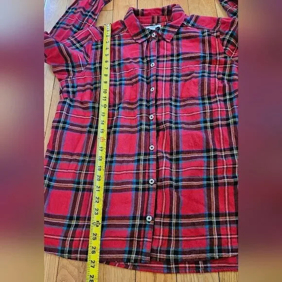 Croft & Barrow Women's Flannel Shirt Size XL - Picture 4 of 7
